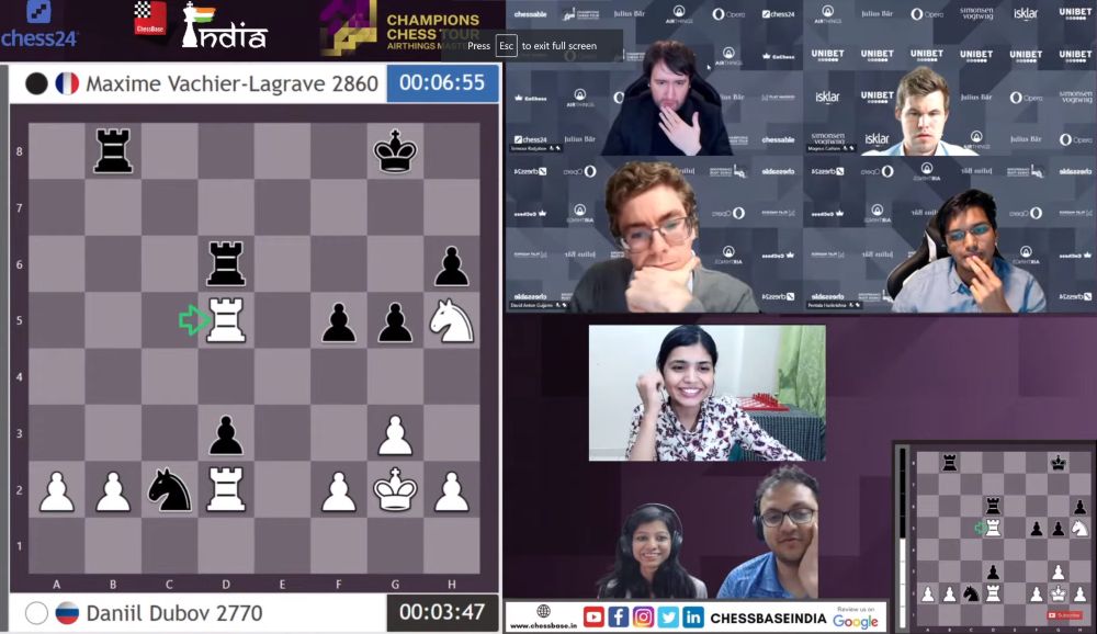 2020 Airthings Wesley So vs Daniil Dubov. Can You Spot The Move Of