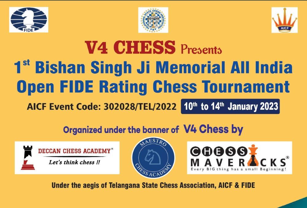 1st KT Global All India Open FIDE Rating Chess Tournament