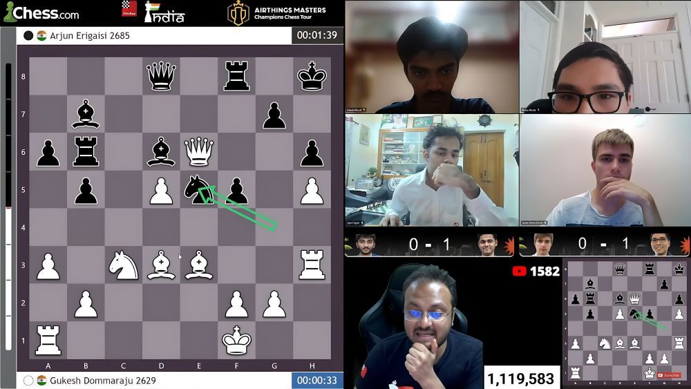 2700chess on X: 🇮🇳 18 y/o Erigaisi Arjun wins the Challengers with  10.5/13 and TPR of 2806. He will become World #78 (↑56) in the official  February ratings and Carlsen is of