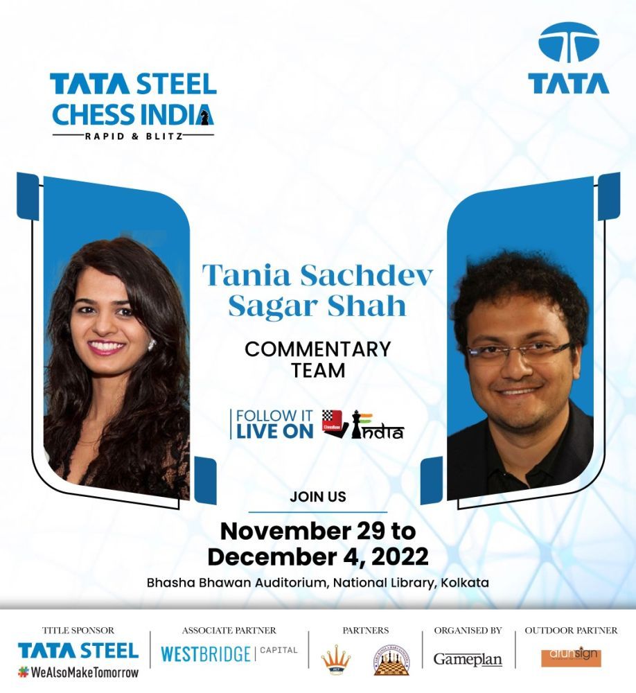 Tata Steel Chess India Rapid & Blitz Inaugurated In Kolkata 