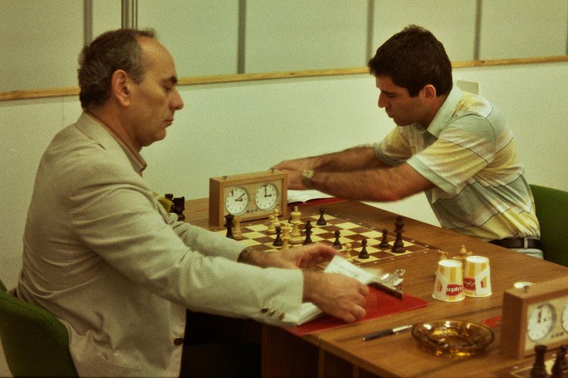 One of the greatest games of chess ever played! : Kasparov's