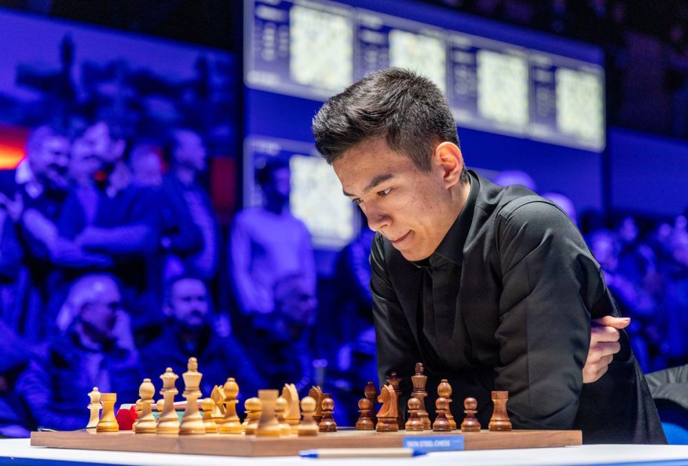Tata Steel Chess on X: ♟ The first name in the 2023 Tata Steel Challengers  is Abhimanyu Mishra! The chess prodigy from the United States is the  youngest Grandmaster ever with 12