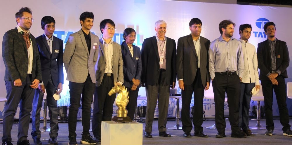Tata Steel Chess India Rapid & Blitz Inaugurated In Kolkata 