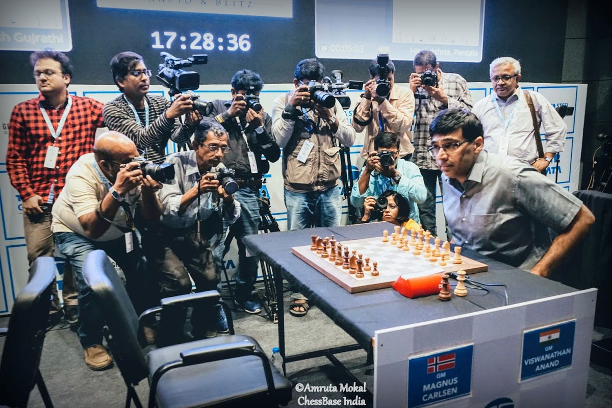 Grandmasters Vishwanathan Anand, Magnus Carlsen invited to ring bell in D/N  Test at Eden: Report