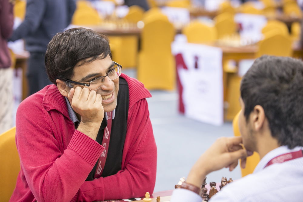 ChessBase India - For the first time ever in the history of Indian chess we  have 7 players in top 100 - Vishy Anand (2751), Vidit Gujrathi (2727), P.  Harikrishna (2718), Nihal