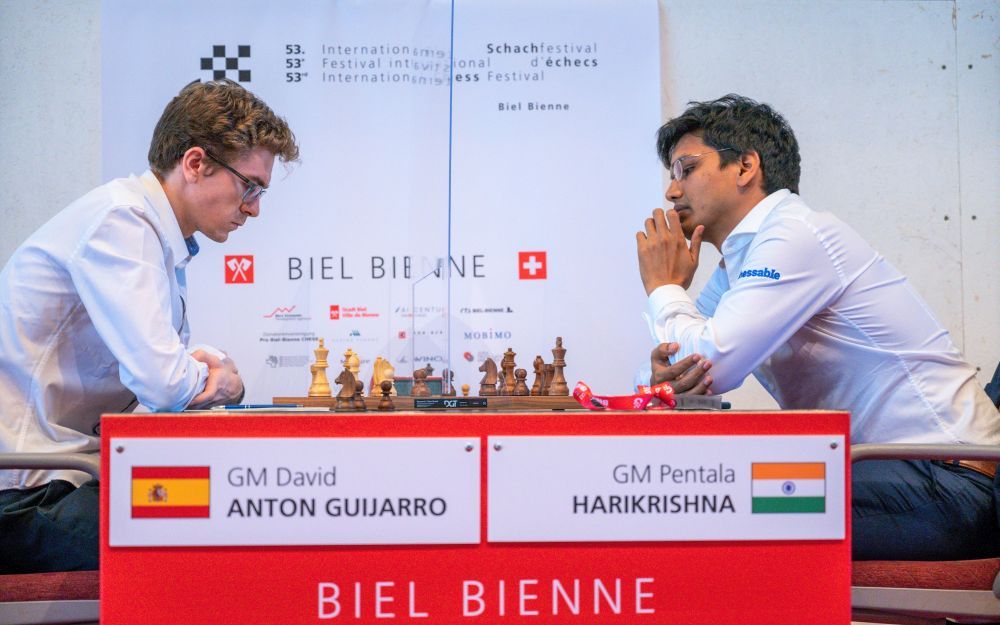 Harikrishna finishes 2nd in rapid section of Biel Chess festival