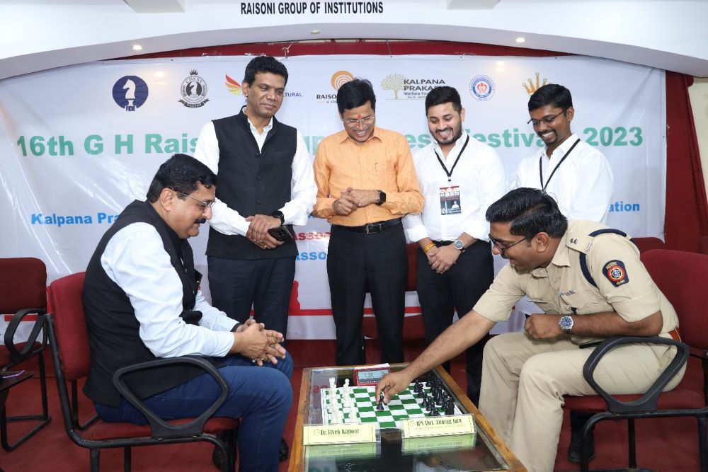 Pune: 1st G.H. Raisoni Memorial Pune International FIDE Rapid Rating Chess  Tournament gets inaugurated 
