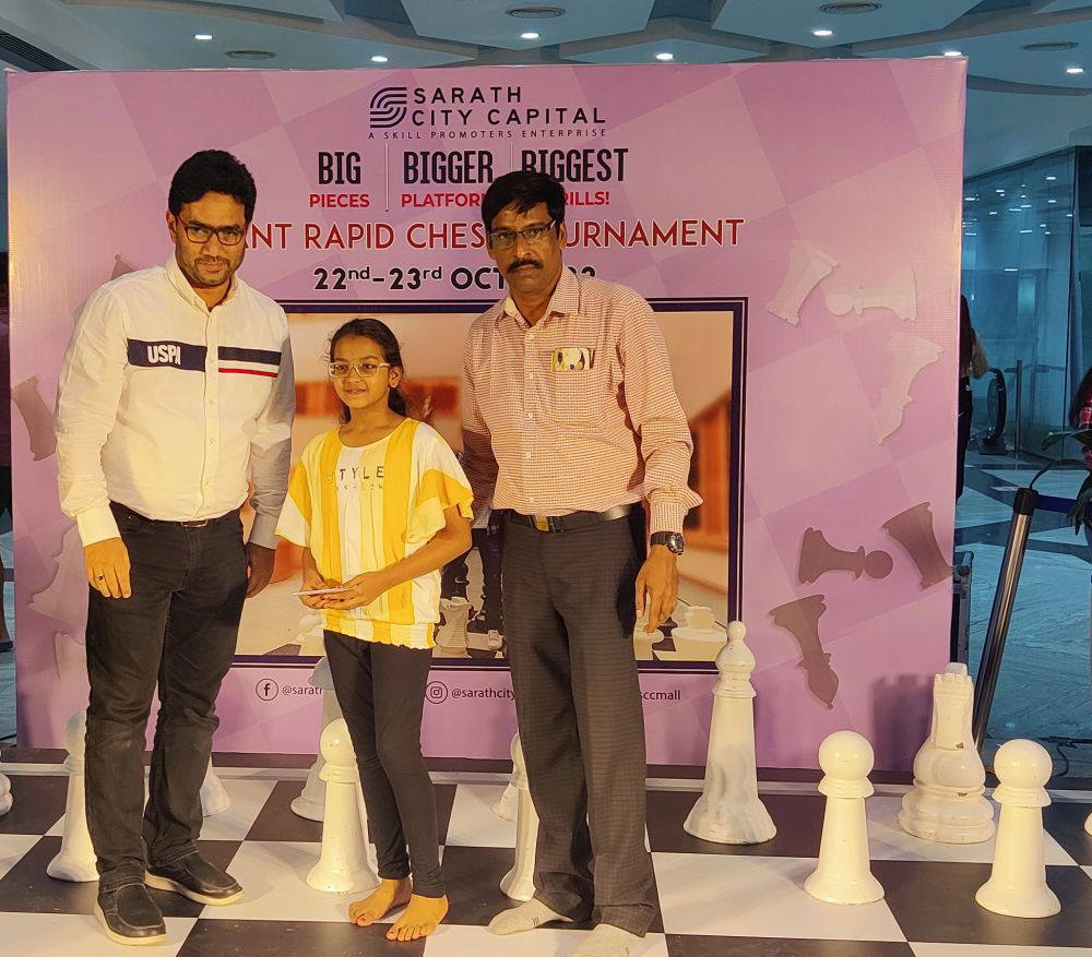 ChessBase India - Day one of the first ever Giant Rapid