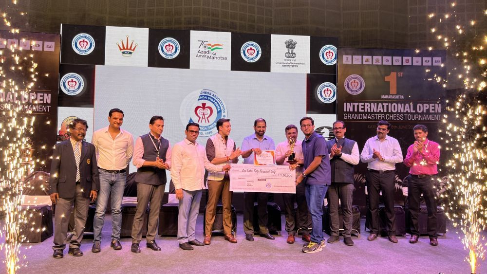 Maharashtra Open chess: Indian GMs Arjun Kalyan, Sengupta join Paichadze at  top after round 5