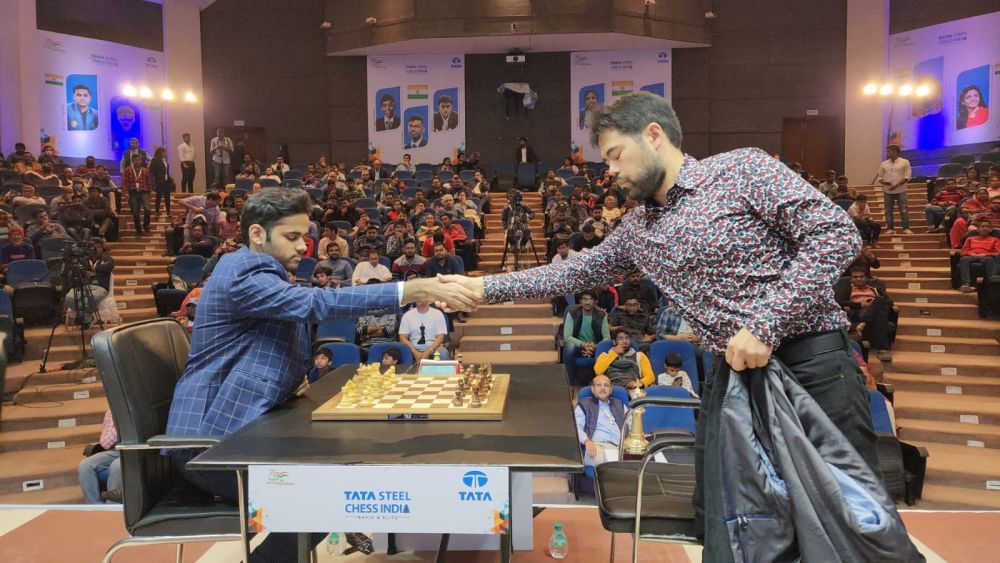 Arjun Erigaisi wins the 2022 Tata Steel Chess Challengers Tournament with a  10,5/13 score