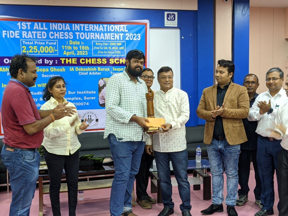 3RD TTCA ALL-INDIA OPEN FIDE RATING CHESS TOURNAMENT 2022 BEGINS