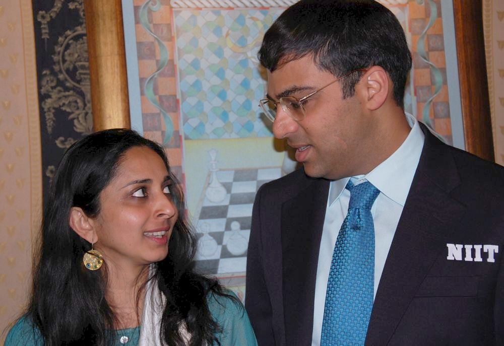 Cruel to ask Viswanathan Anand to retire, insists his wife Aruna