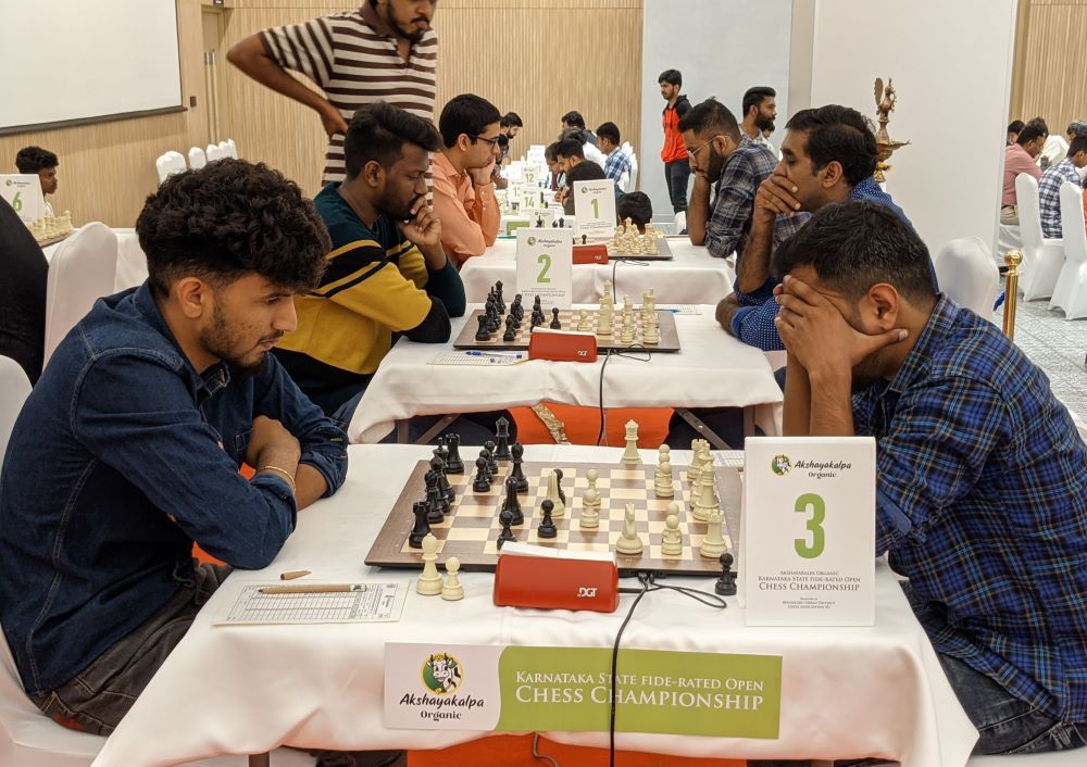 Akshayakalpa Organic Karnataka State Open Championship 2023 returns with a  10 Lacs prize fund - ChessBase India