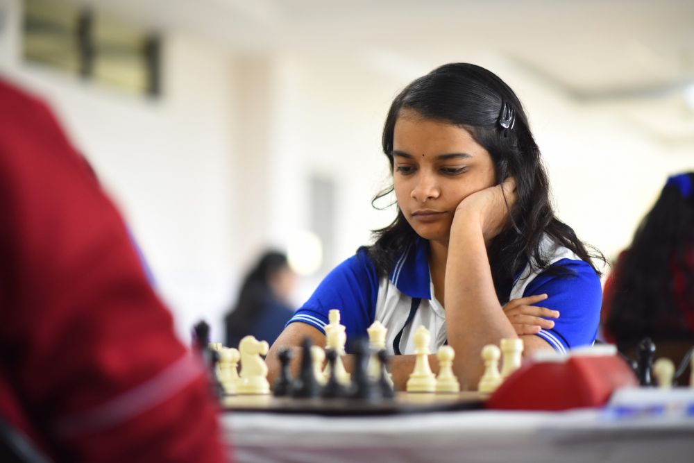 nit_silchar NIT SILCHAR girls team won Bronze Medal in Chess while