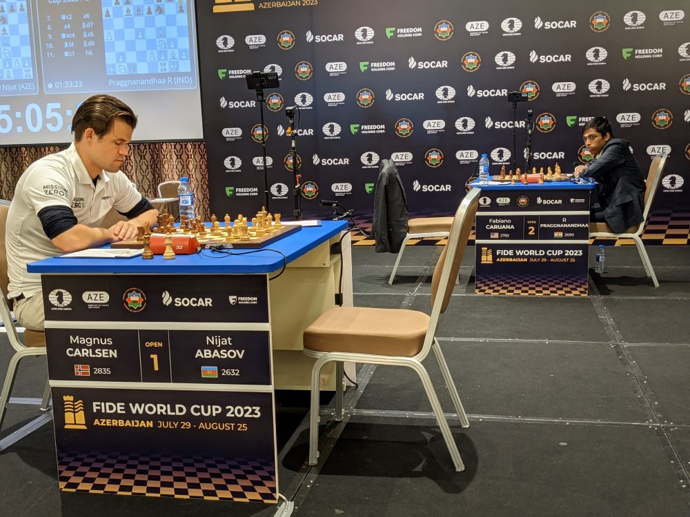 Magnus Carlsen secures first World Cup victory, Prag finishes second,  Caruana third