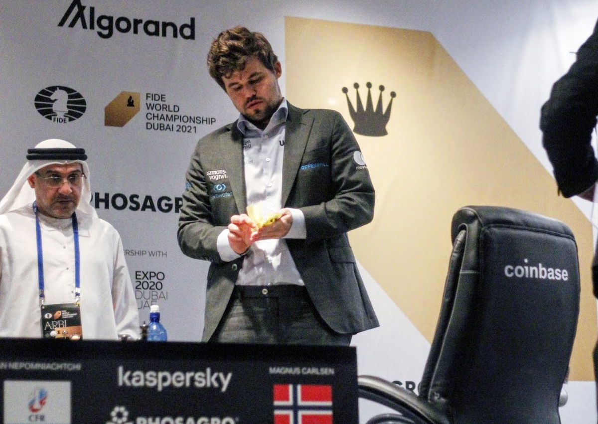 Magnus Carlsen becomes triple world champion for the third time in his  career - KESQ