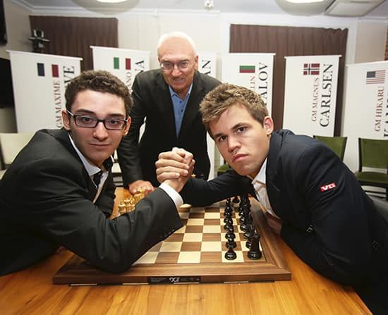 Caruana completes chaotic comeback in time trouble to win St