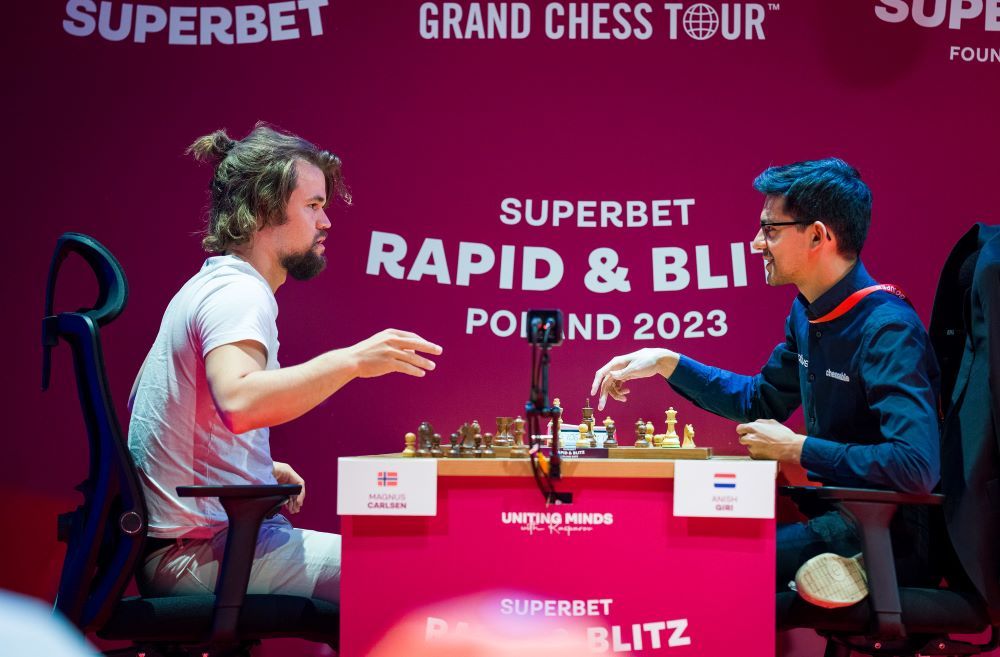 Magnus in sole lead after second day of World Rapid Championship : r/chess