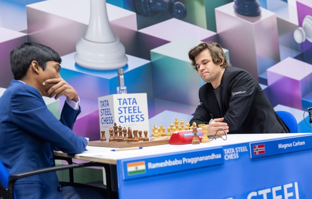 Standings Results Tata Steel Masters 2023 (Round 6) with Carlsen, Wesley  So, Abdusattorov and Pragg! 
