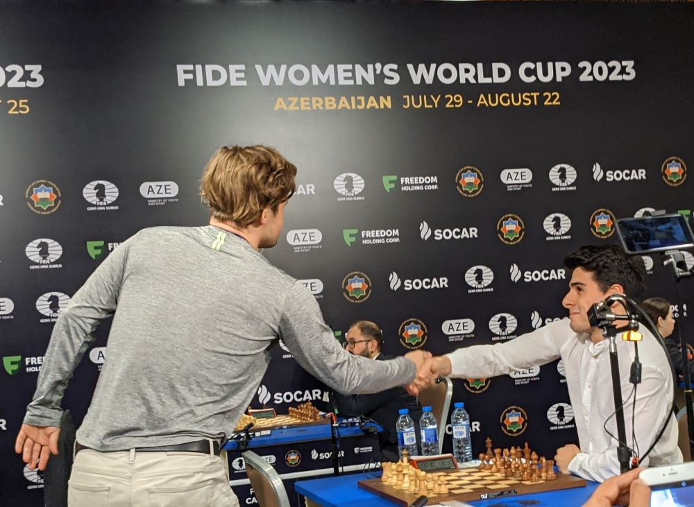 FIDE World Cup 2023 Finals: Praggnanandhaa fights Carlsen to a solid draw -  ChessBase India