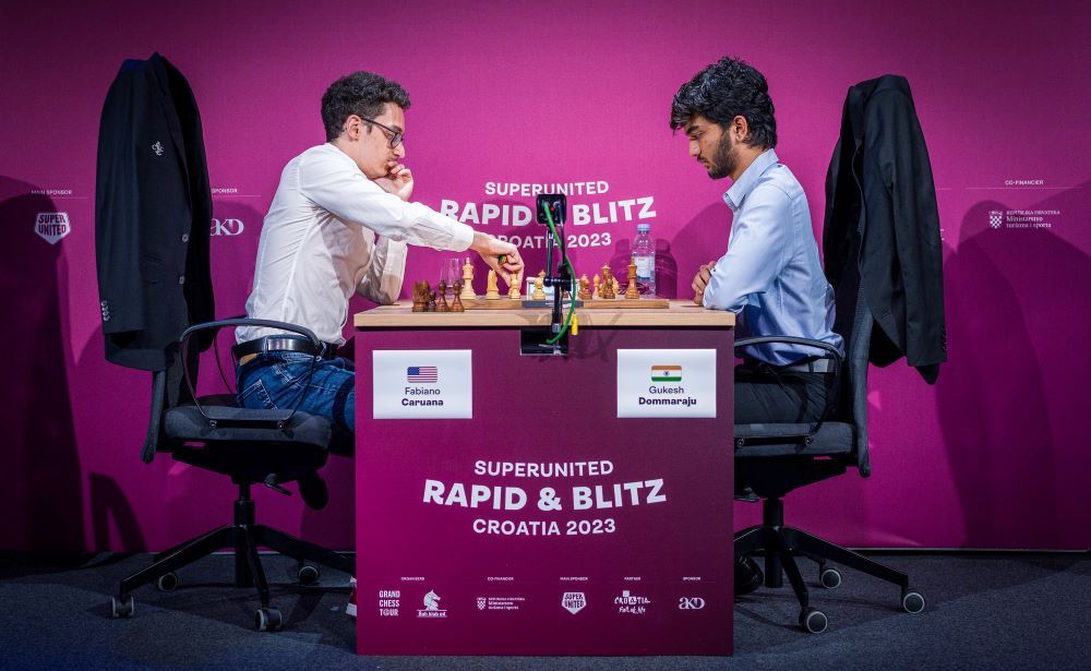 Gukesh crushes Caruana, Raunak subdues Perez as India overpower USA 3-1 at Chess  Olympiad