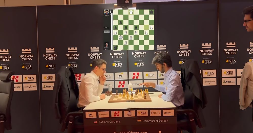 Carlsen plays horribly, beats Gukesh 23:7