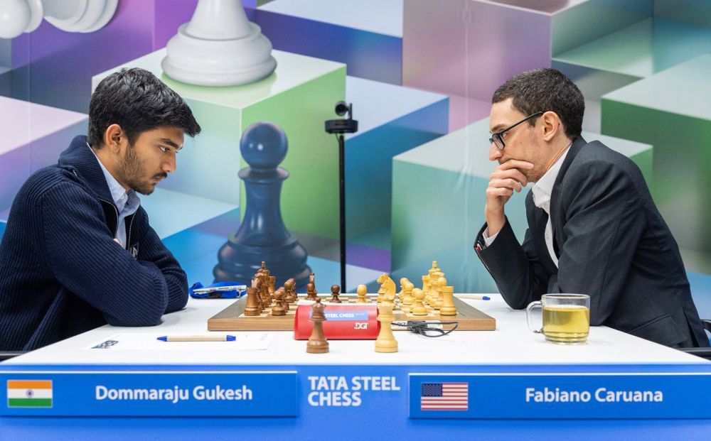 Tata Steel 2023 R3: Caruana joins the leaders - ChessBase India