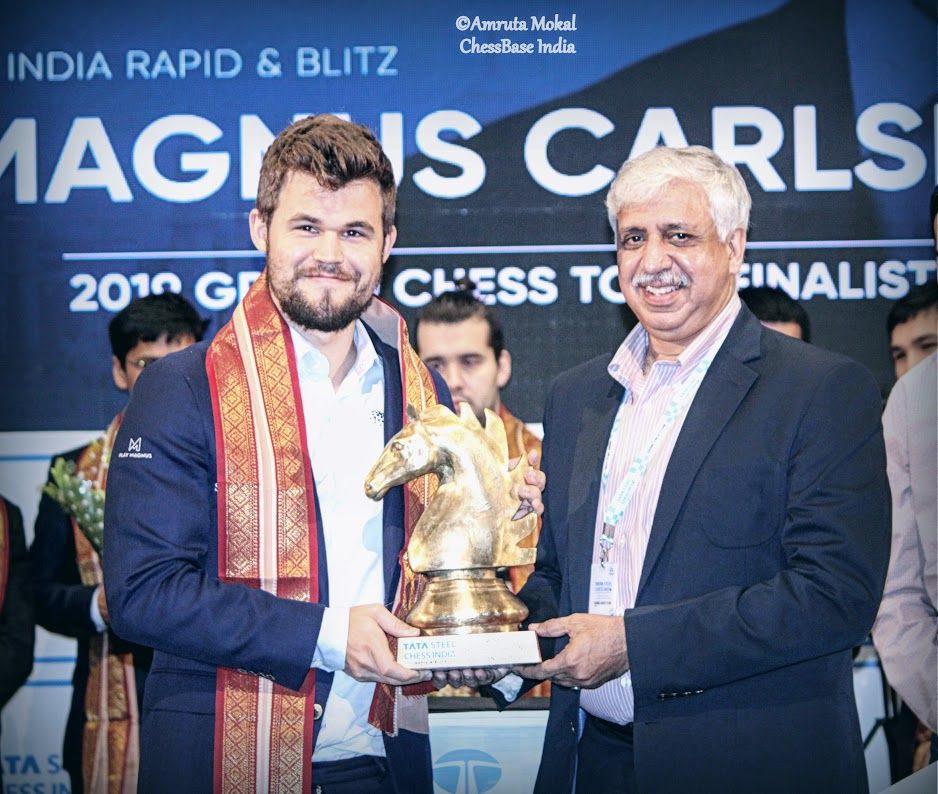 Magnificent Magnus Wins Tata Steel Rapid & Blitz
