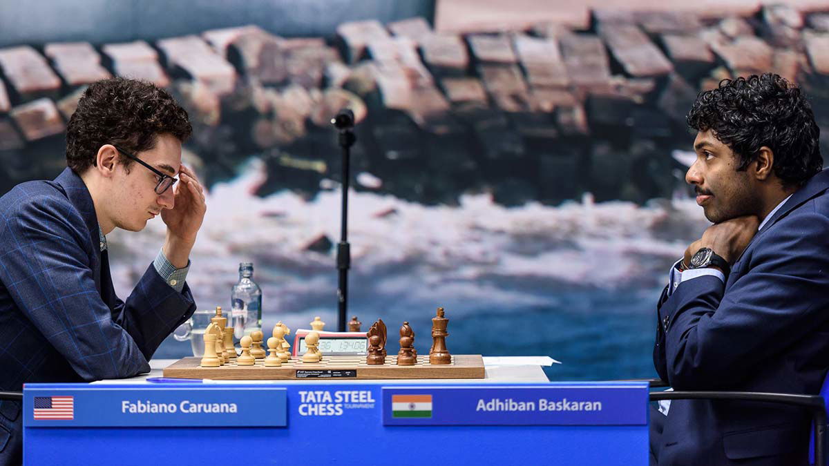 Tata Steel Chess Round 1: Viswanathan Anand off the mark with a win; other  Indian participants held to draws-Sports News , Firstpost