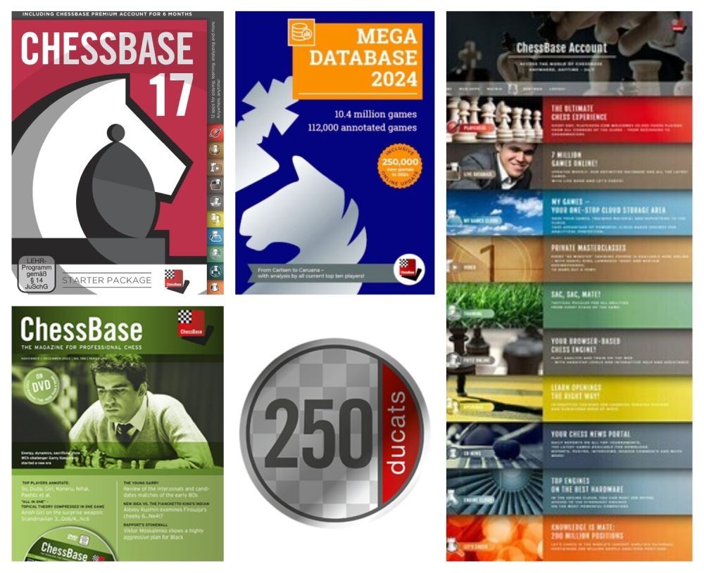 ChessBase 17 Upgrade + Mega Database 2023 Upgrade
