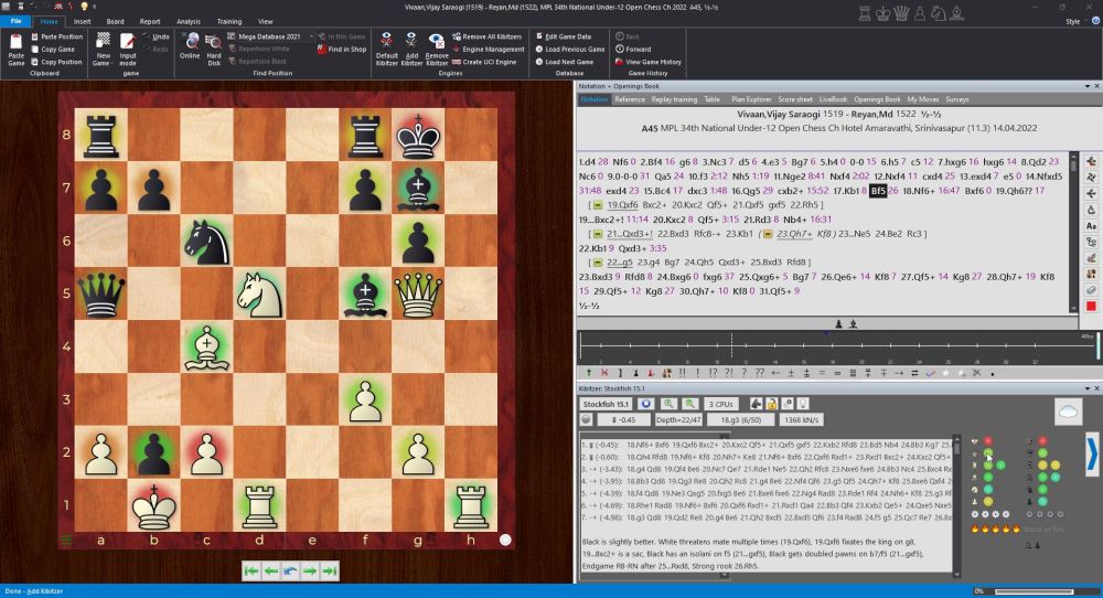 Freeware against commercial chess software: Arena 3.5.1 vs Chessbase Fritz  17 - Chess Forums 