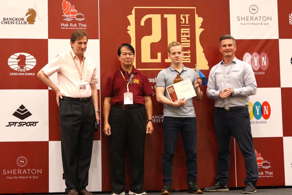 Vitaliy Bernadskiy wins 21st BCC Open 2024, Mitrabha Guha second ...