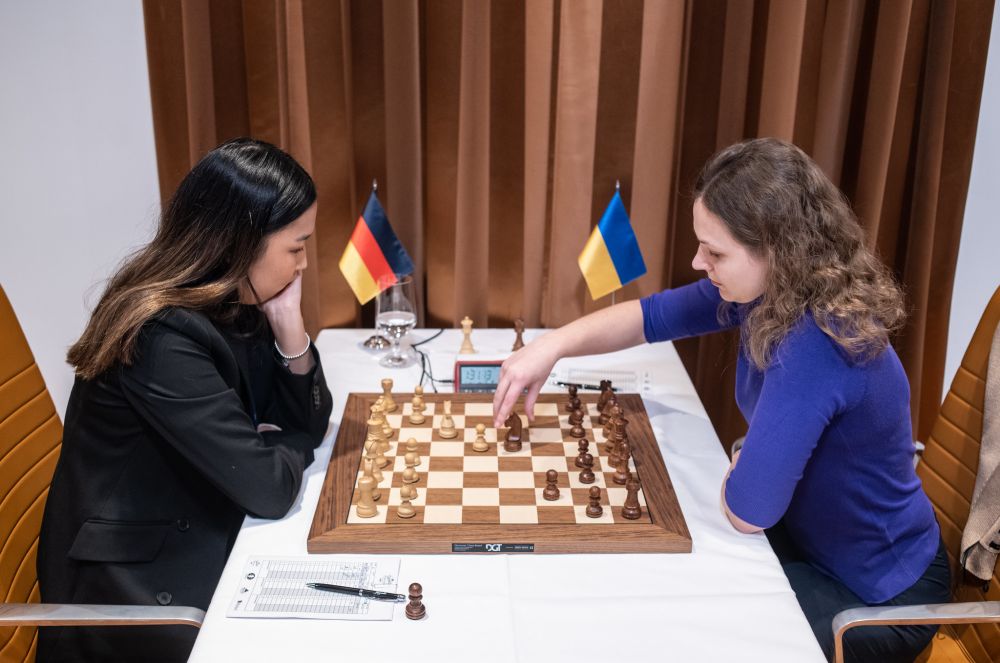 chess24.com on X: A curious position on the top board in the Women's  #FIDEGrandSwiss — Anna Muzychuk has had this position before and drew, but  the computer says White is winning!  #