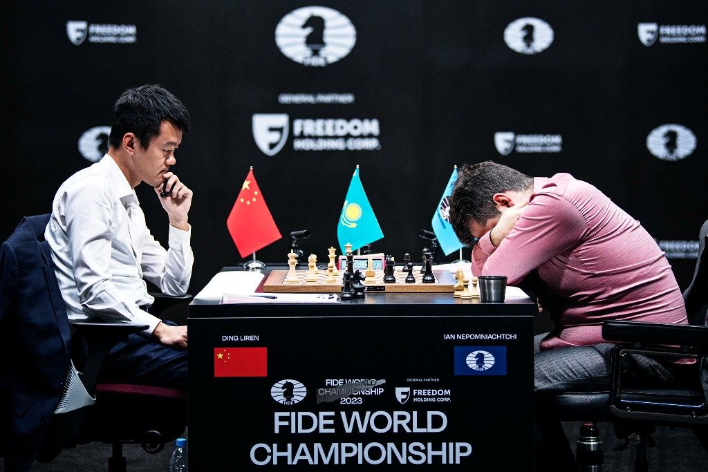 Ding Liren strikes back hard after poor start against Ian Nepomniachtchi, Chess