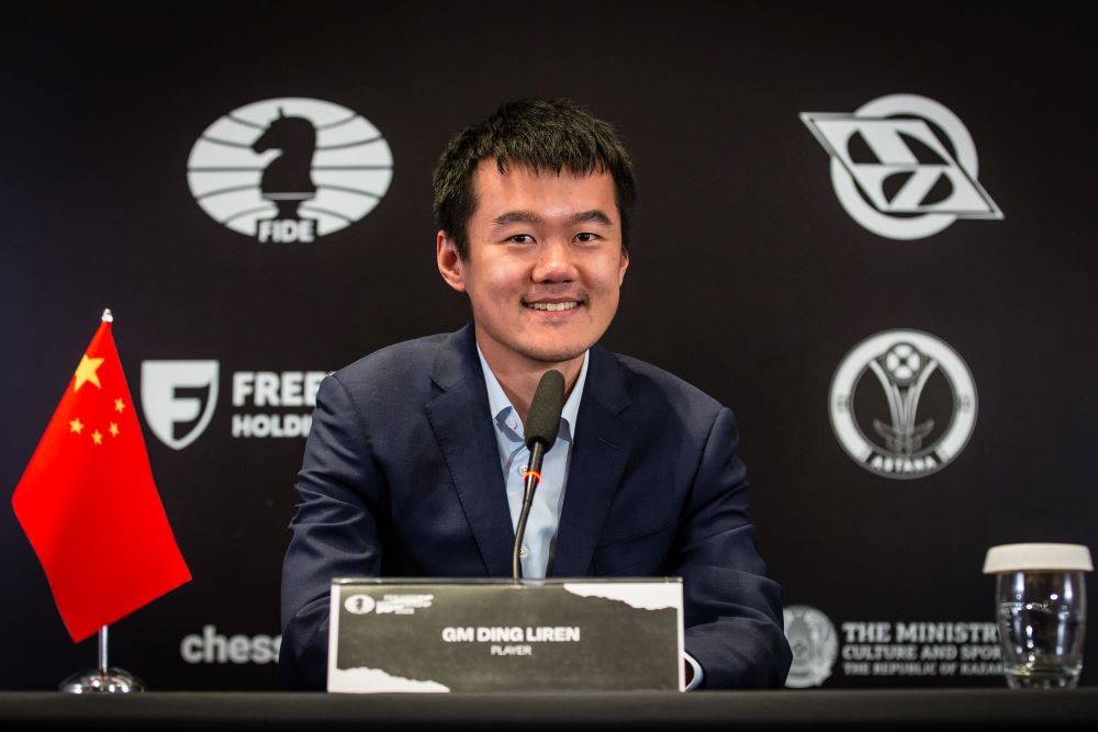 Ding Liren becomes China's first world chess champion - Iraqi News