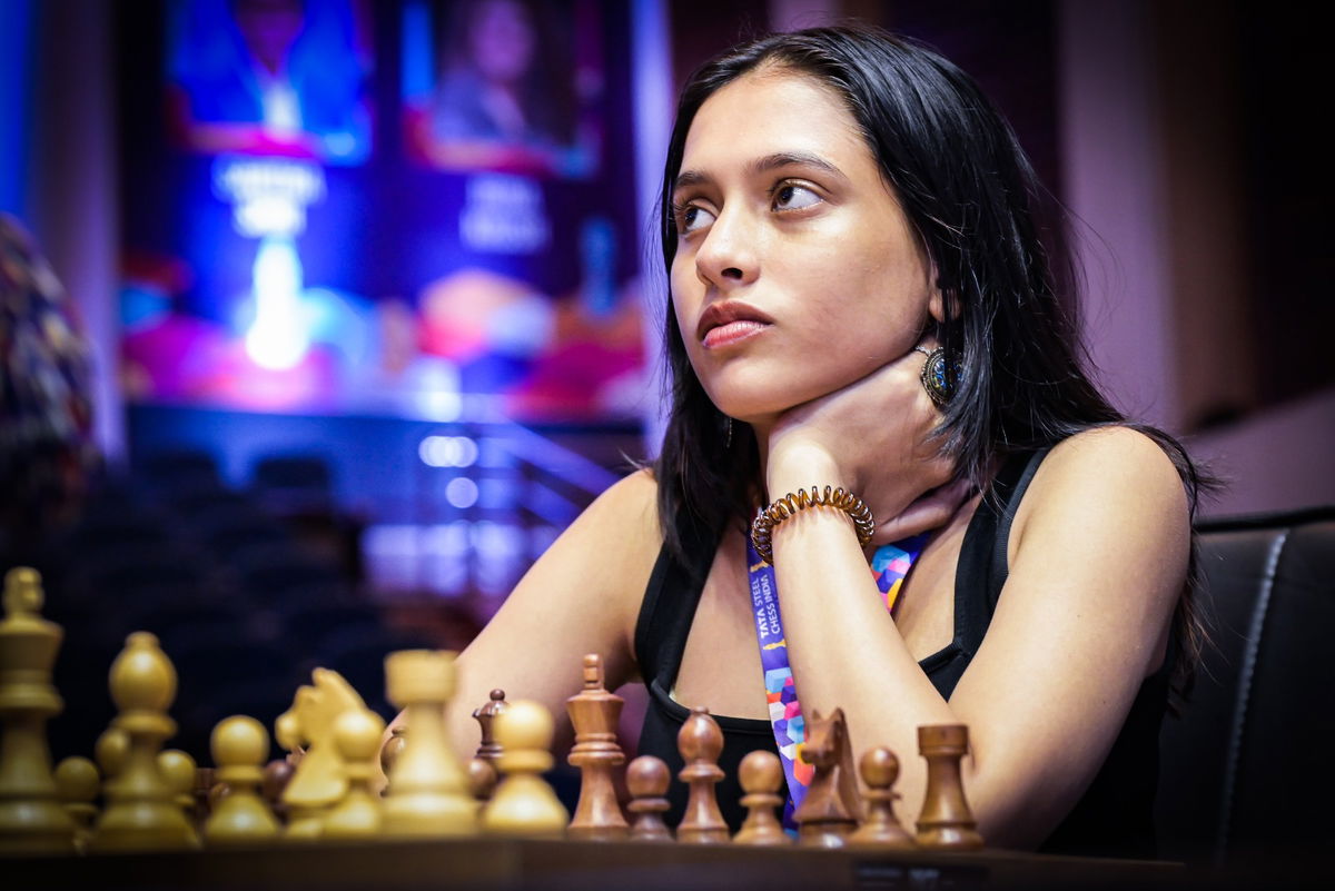 ChessBase India on X: This 17-year-old WGM from India will take the  women's chess by storm in the years to come! Just look at her confidence!  She is Vaishali R. India's 13th