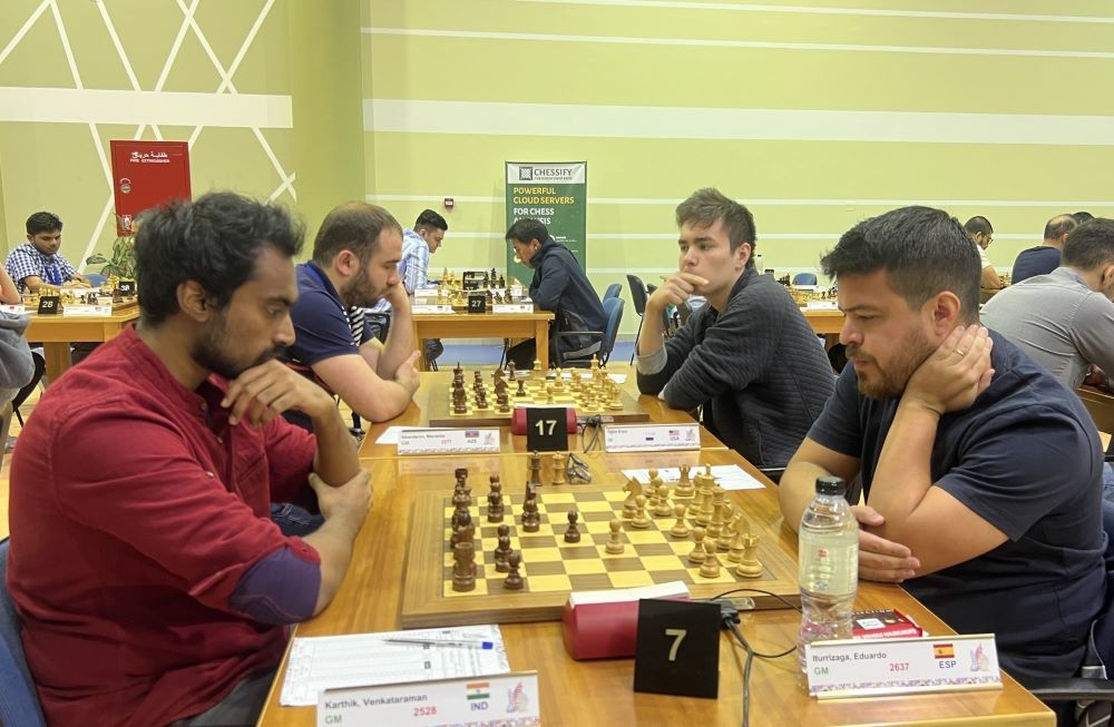 23rd Dubai Open 2023 R5-6: Aravindh Chitambaram still in sole lead -  ChessBase India