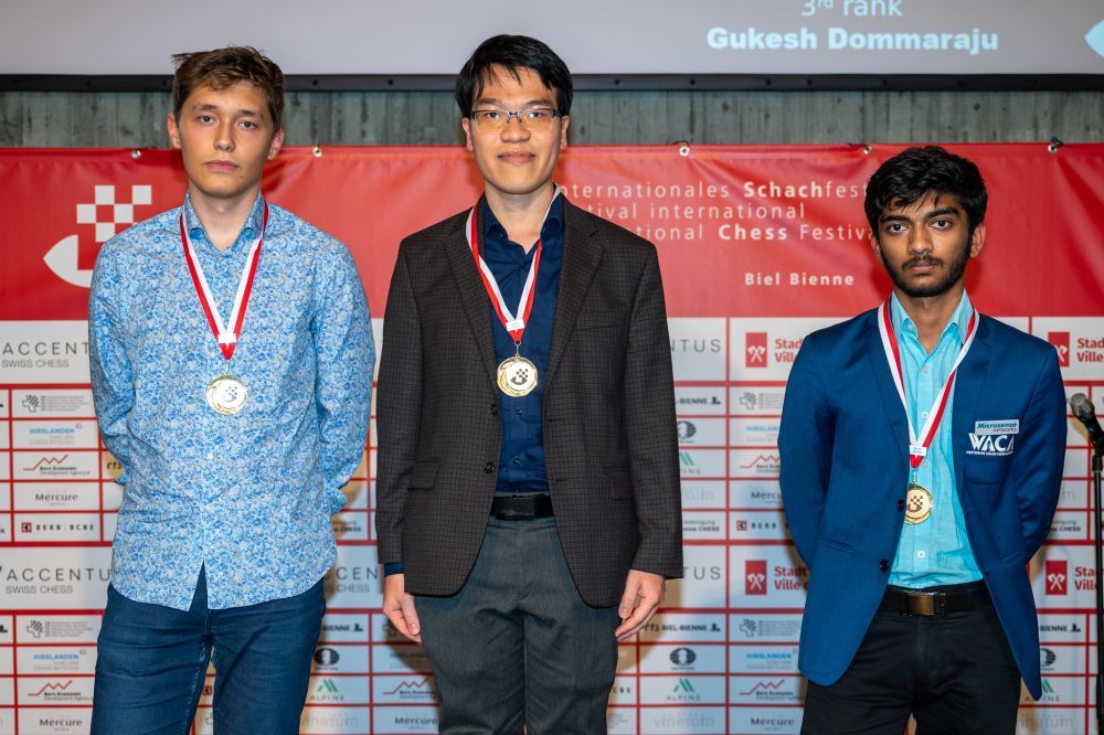 55th Biel International Chess Festival GMT Round 1: D Gukesh