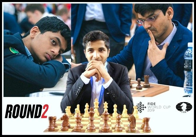 ChessBase India - World Cup 2019 pairings! Read more