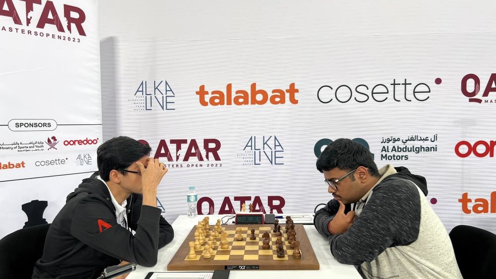 Qatar Masters 2023 R3: Aditya Mittal defies World no.7 Anish Giri -  ChessBase India