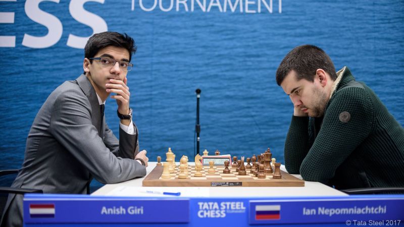 Tata Steel 11: Carlsen on brink after Dubov drops out