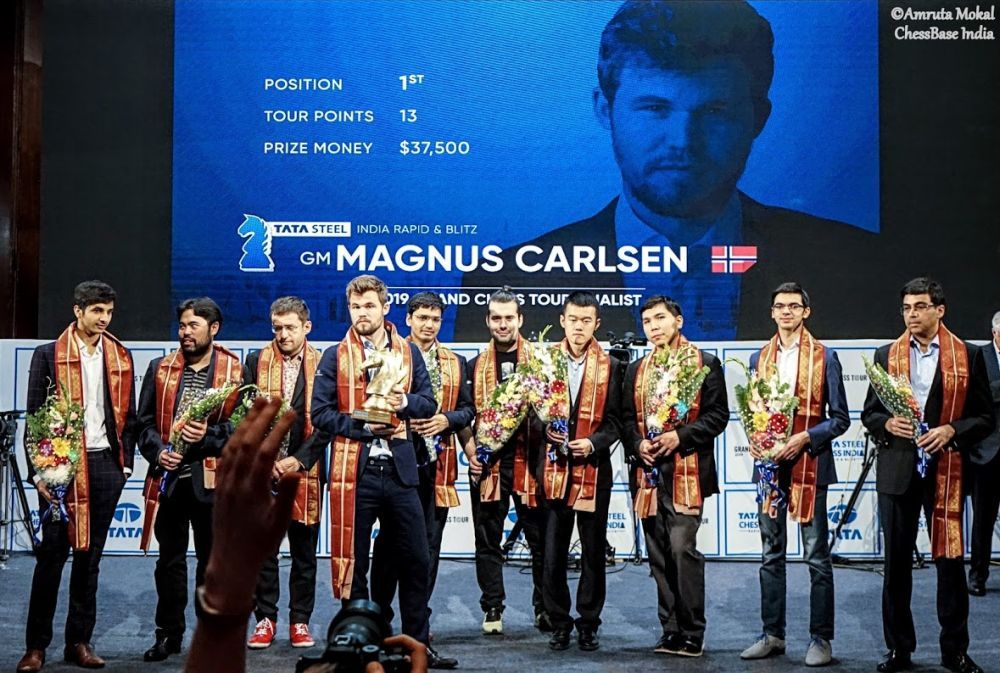 Magnificent Magnus Wins Tata Steel Rapid & Blitz