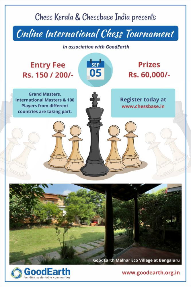 Late Shailesh Nerlikar Memorial Online Blitz Open on 27th June