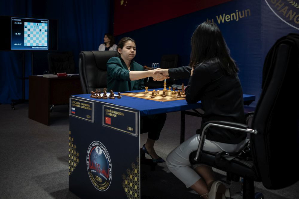 Carlsen, Arjun, Goryachkina Score In Day Of Big Fights And Black Wins 