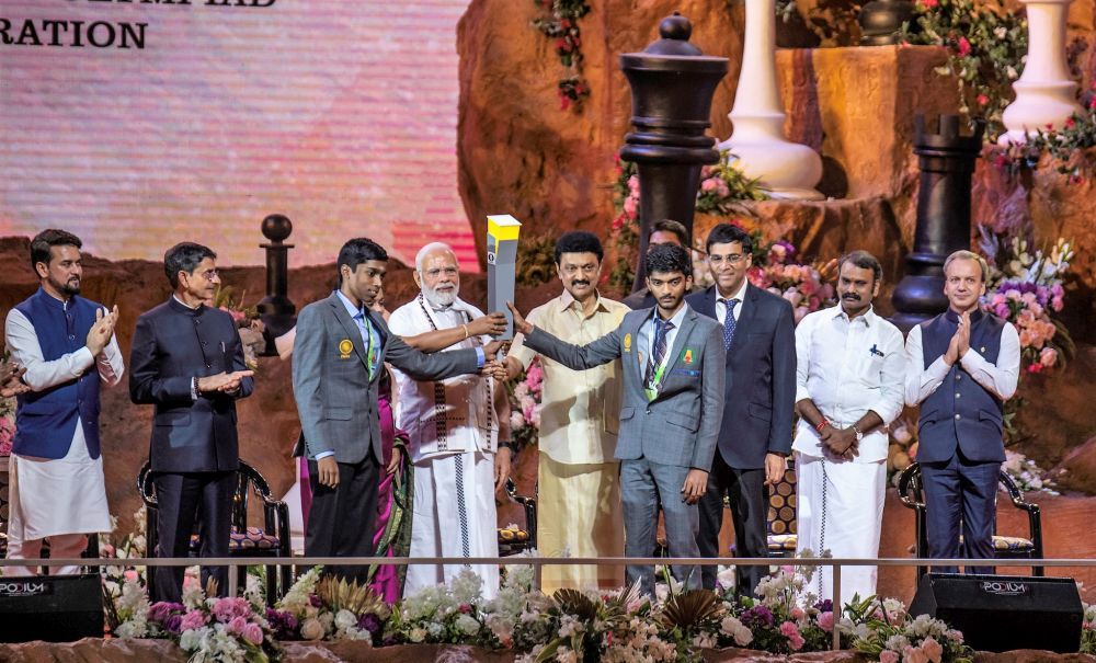 Grand Welcome for Chess Olympiad Torch Relay in Maharashtra - Current  Affairs for UPSC Exam 2024