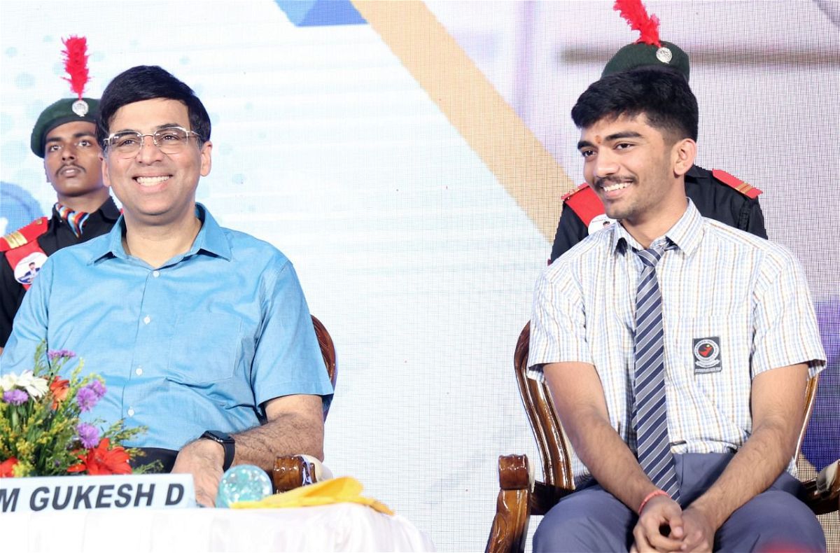 What happened when Gukesh and Pragg visited Vishy Anand's home in Chennai -  ChessBase India