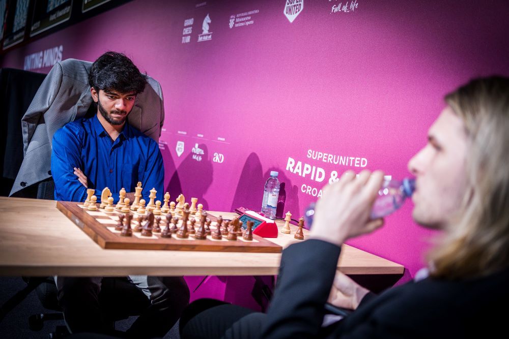 Rapport Richard bats for rapid chess, team events