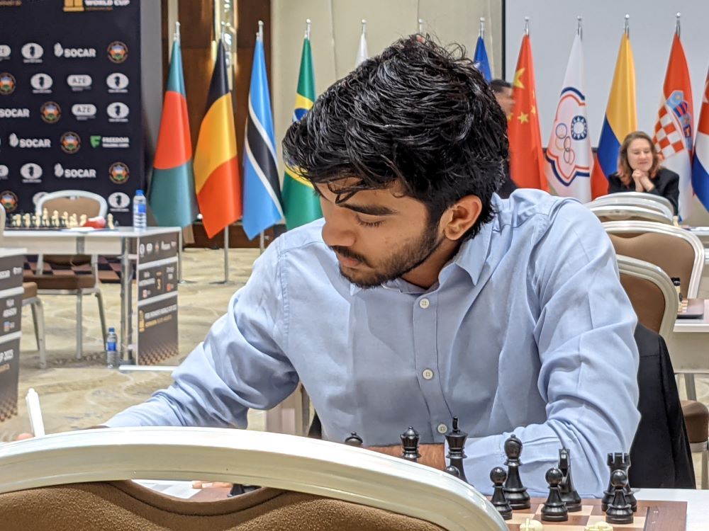 FIDE World Cup 2023 R5.1: Gukesh beats Hao, now World no.7, Arjun also  scores a victory - ChessBase India