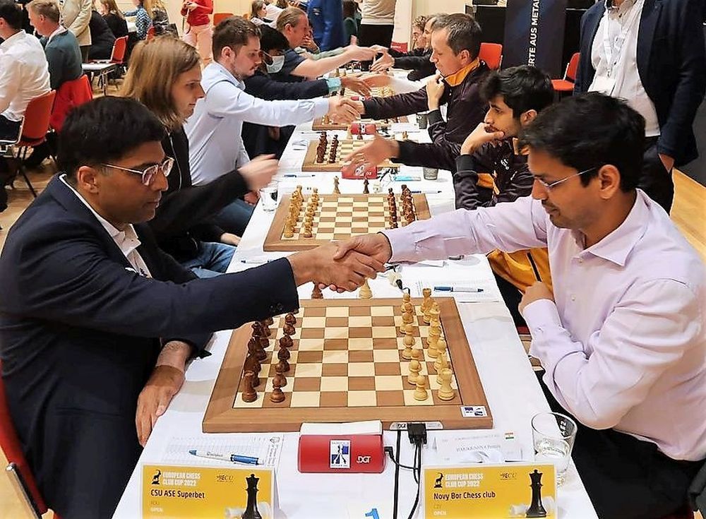 Chess: Grandmaster Vidit Gujrathi Bags Silver, Helps Team to Win Gold at  European Club Cup 2022 - News18