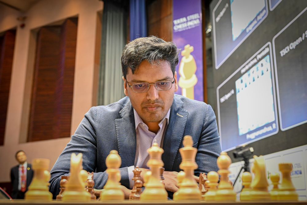 4 players share the lead after Day 1 of the Tata Steel Chess India Rapid  2023! Gukesh, Radjabov, Keymer and MVL all have 2/3 points so…